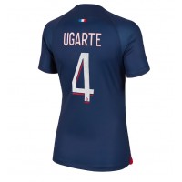 Camisa de time de futebol Paris Saint-Germain Manuel Ugarte #4 Replicas 1º Equipamento Feminina 2023-24 Manga Curta